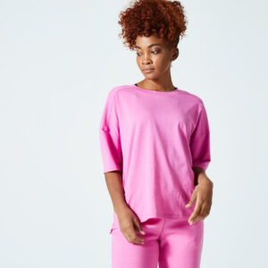 T-Shirt Damen Loose - 520 rosa