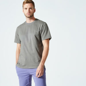T-Shirt Herren - 500 Essentials khaki