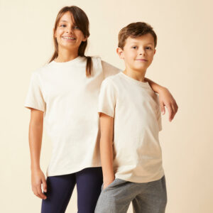 T-Shirt Kinder Baumwolle Ecodesign - einfarbig
