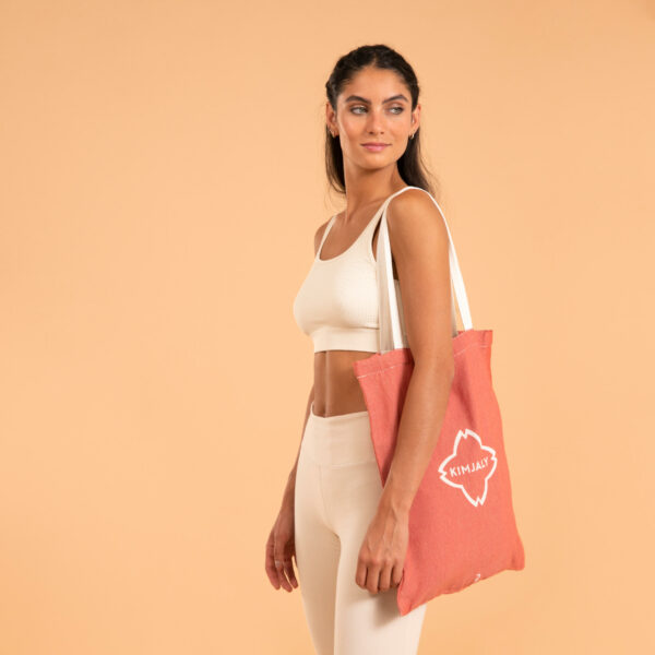 Tote Bag Yoga Kimjala orange/beige