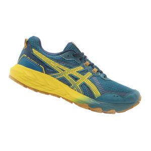 Trailrunningschuhe Herren Asics - Gel-Kanaku 5 Ink grün/gelb