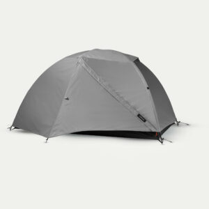 Trekkingzelt Kuppelzelt 2 Personen Mesh - MT500 grau