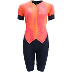 Triathlonanzug Damen – LD marineblau/orange