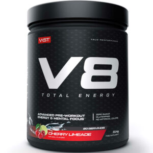 VAST V8 Total Energy (314g) - Pre Workout Booster - Cherry Limeade