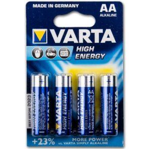 Varta 15 Volt AA Batterien für Paintball Hopper (4er Pack)