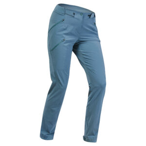 Wanderhose Damen Bergwandern - MH500 blaugrau