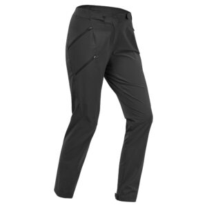 Wanderhose Damen Bergwandern - MH500 schwarz