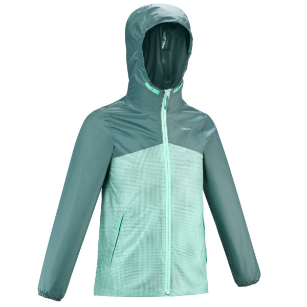 Wanderjacke Kinder Mädchen Gr. 122–170 wasserdicht - türkis