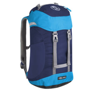 Wanderrucksack Kinder - Fjell Trollkids M 15 L blau/marineblau