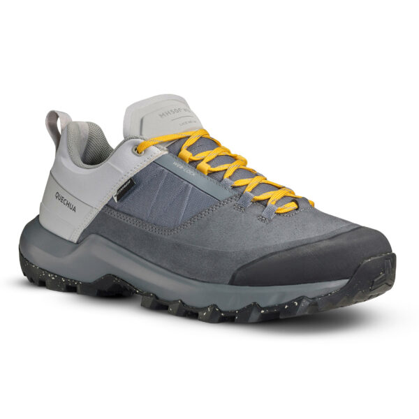 Wanderschuhe Herren wasserdicht - MH500 grau
