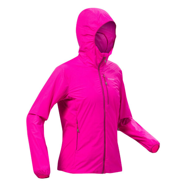 Winddichte Jacke Damen - Alpinism Windshell pink