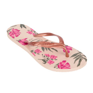 Zehensandalen HAVAIANAS Floral Damen rosa
