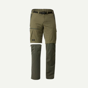 Zip-Off-Hose Herren 2-in-1 robust Trekking - MT500 khaki