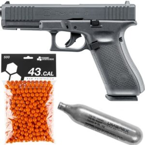 GLOCK 17 Gen5 RAM Pistole Players Pack / Paintball Komplettpaket