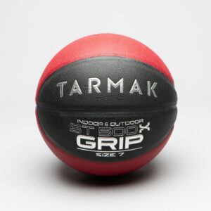 Basketball Grösse 7 - BT500 Grip schwarz/rot