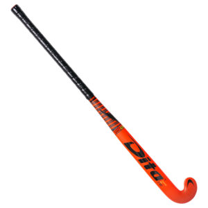 Damen/Herren Hockeyschläger Indoor - CarboTecPro rot/schwarz