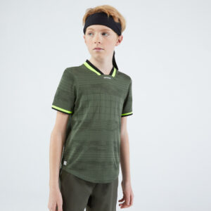 Jungen Tennis T-Shirt - Dry khaki