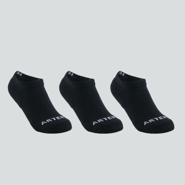 Kinder Tennissocken Low 3er-Pack - RS 100 schwarz