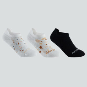 Kinder Tennissocken Low 3er-Pack - RS 160 weiss/schwarz