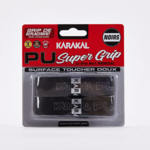 Squash Griffband - PU Super Grip 2 St. schwarz