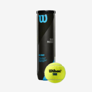 Tennisbälle Wilson Tour Premier - 4er-Dose gelb