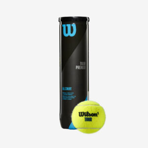 Tennisbälle Wilson Tour Premier - 4er-Dose gelb