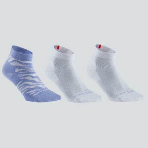 Tennissocken 3er-Pack - RS 160 weiss mit Motiven