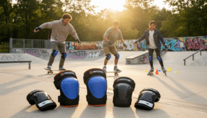 Protektoren für Skateboard, Inline Skates und Sport